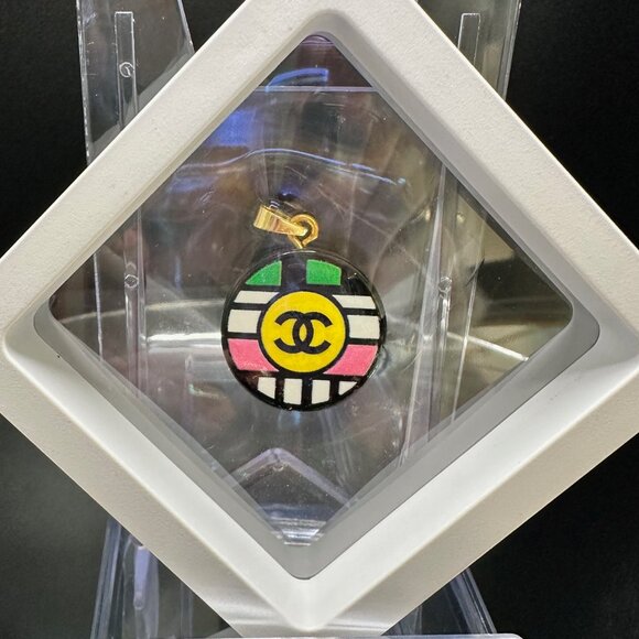 Chanel Multi-color Pendant - EUC - Picture 1 of 3